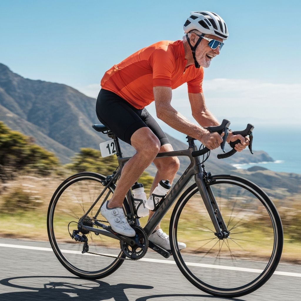 Kevin riding his NICH bike on a beautiful New Zealand road